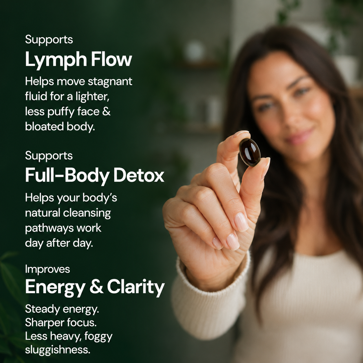21-in-1 Lymphatic Drainage Softgels