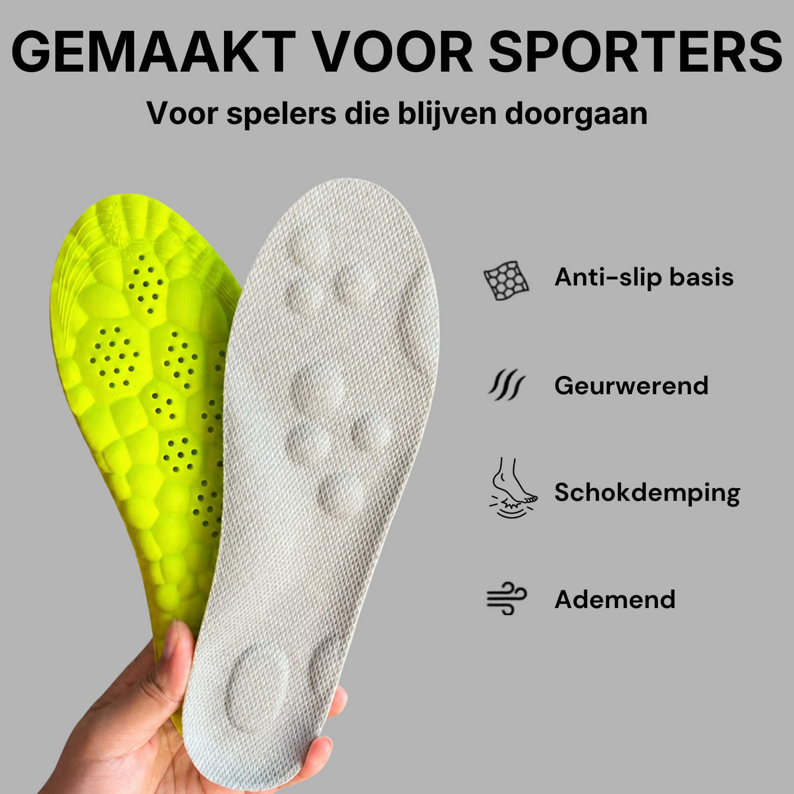 Bwoost Padel Inlegzolen
