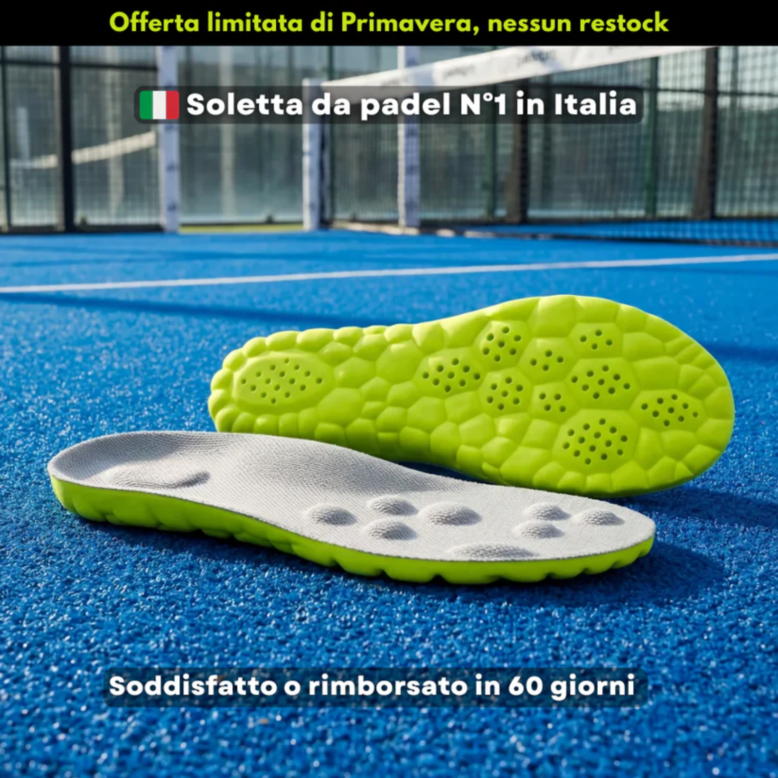 Solette performance da padel