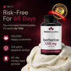 NobleGoodies HCI Berberine 1200mg